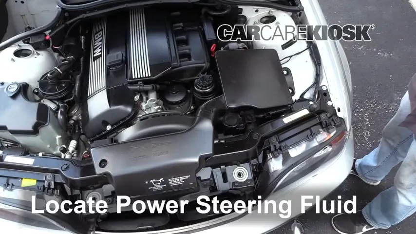 2004 BMW 330Ci 3.0L 6 Cyl. Convertible Power Steering Fluid Add Fluid